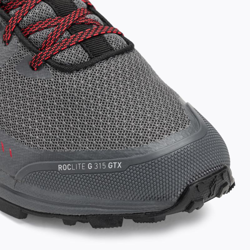 Herren Laufschuhe Inov-8 Roclite G 315 GTX V2 grau/schwarz/rot 7