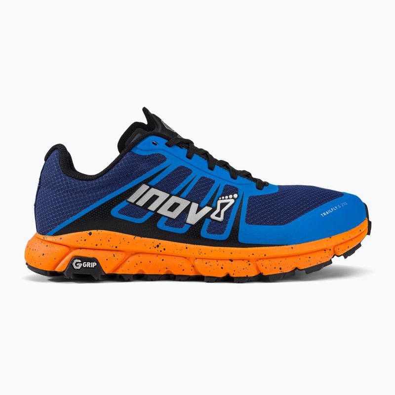 Herren Laufschuhe Inov-8 Trailfly G 270 V2 blau-grün 001065-BLNE-S-01 2