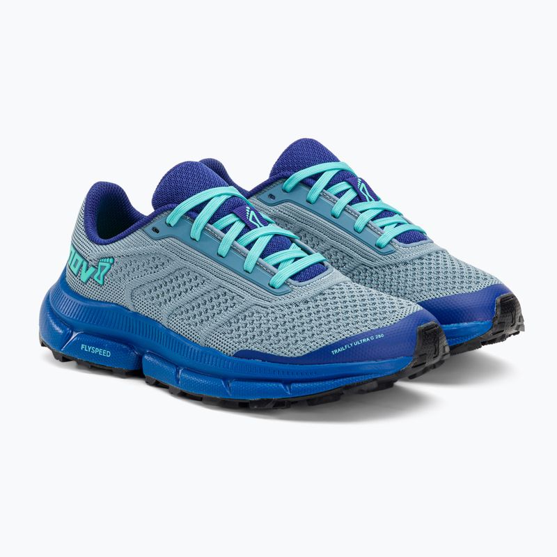Damen Laufschuhe Inov-8 Trailfly Ultra G 280 hellblau/blau 4