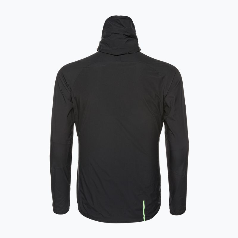 Herren Laufjacke Inov-8 Stormshell FZ V2 schwarz 2