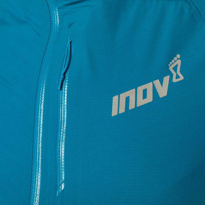 Herren Laufjacke Inov-8 Stormshell FZ V2 blau 3