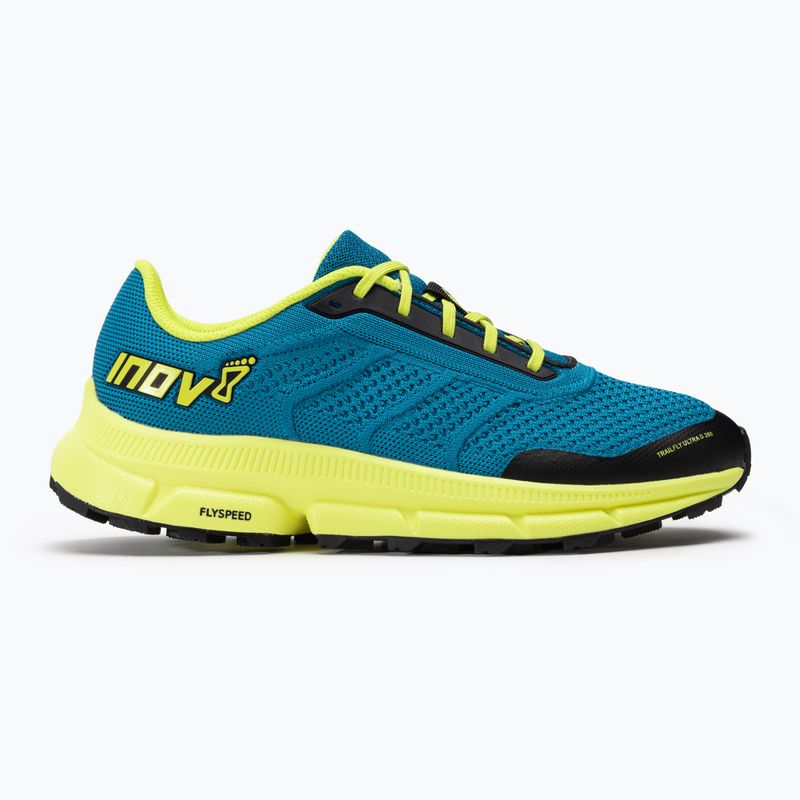 Herren Laufschuhe Inov-8 Trailfly Ultra G 280 blau/gelb 2