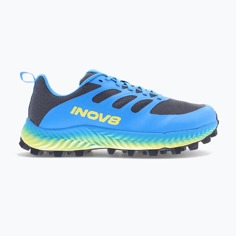 Inov-8 Mudtalon Herren Laufschuhe dunkelgrau/blau/gelb 8
