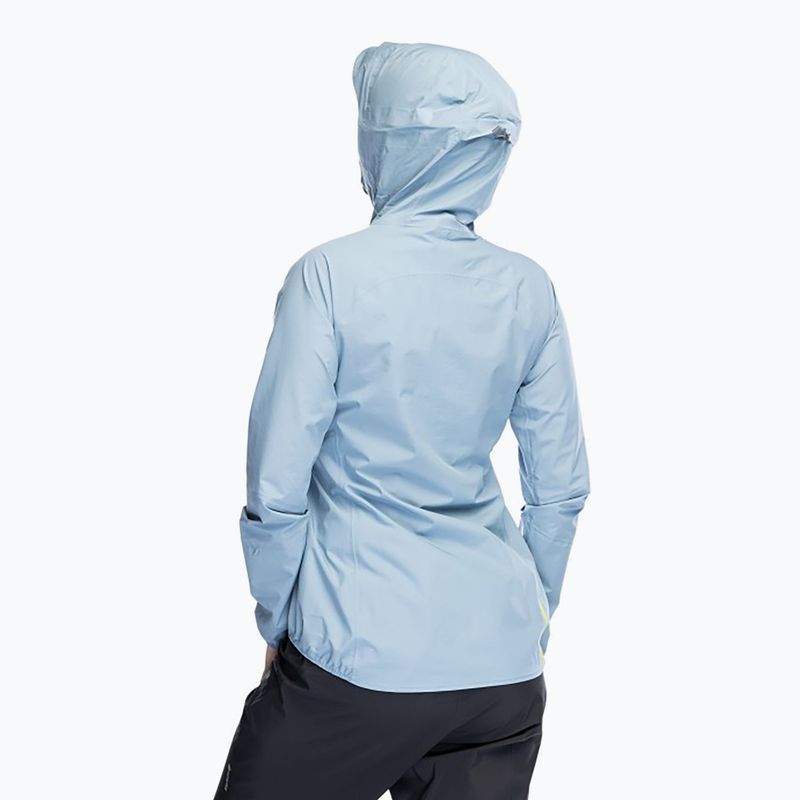 Damen Laufjacke Inov-8 Stormshell FZ V2 blau grau 5