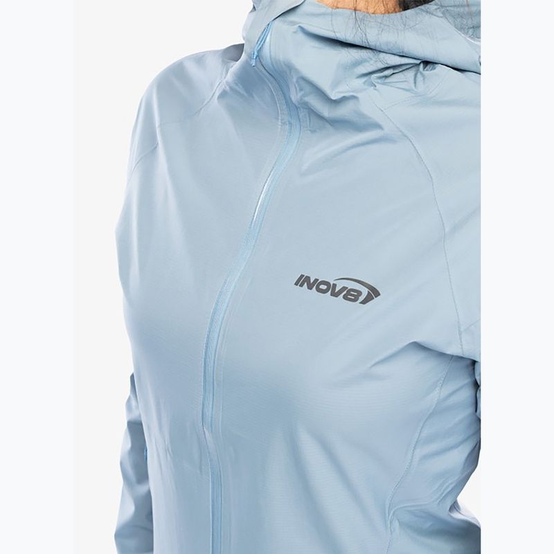 Damen Laufjacke Inov-8 Stormshell FZ V2 blau grau 9