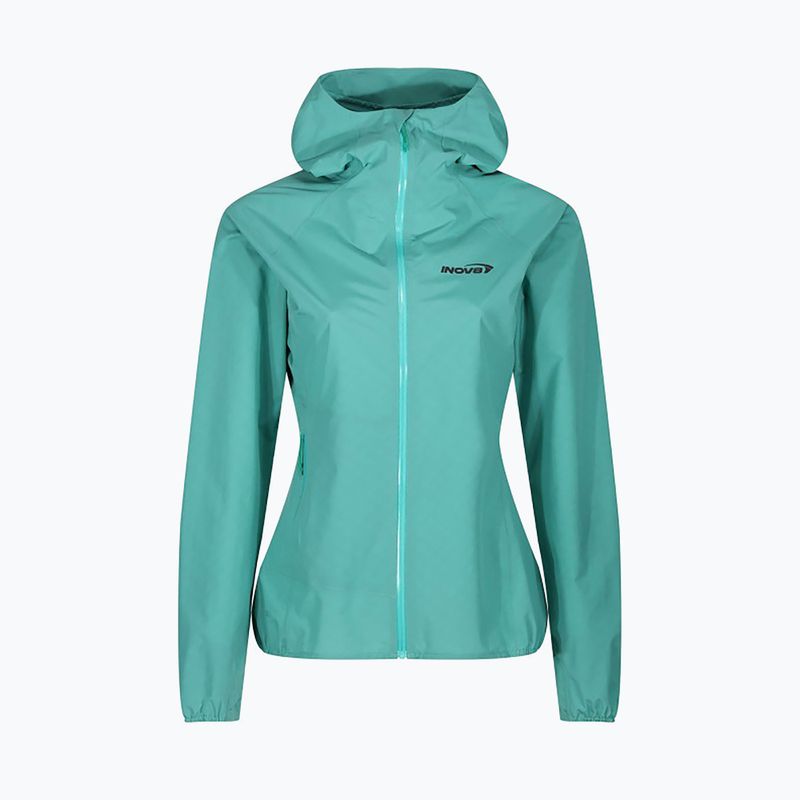 Damen Laufjacke Inov-8 Stormshell FZ V2 aqua