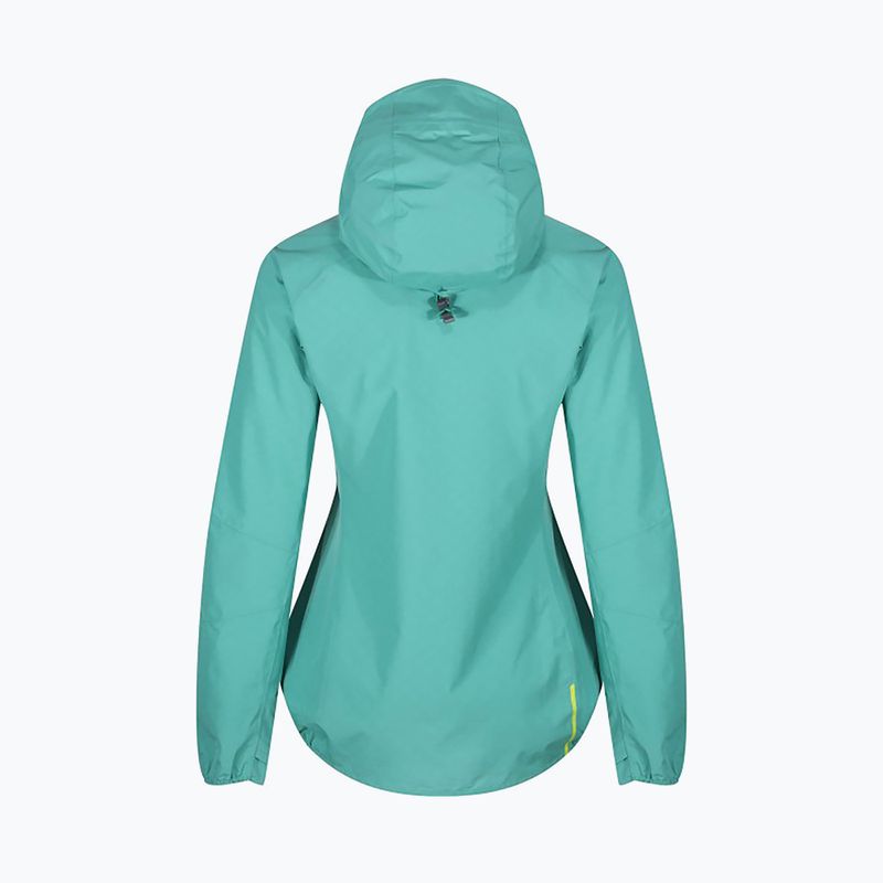 Damen Laufjacke Inov-8 Stormshell FZ V2 aqua 2