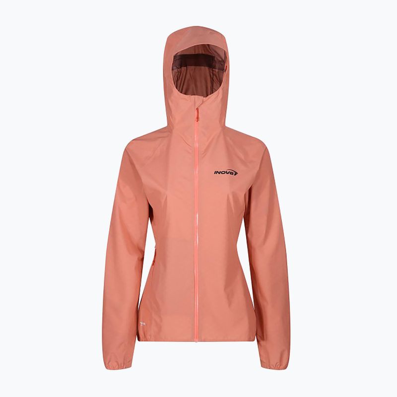 Damen Laufjacke Inov-8 Stormshell FZ V2 coral