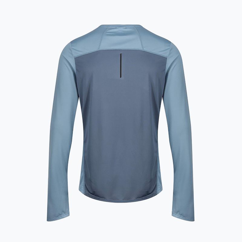 Herren Inov-8 Performance blau grau/schieferfarbenes Lauf-Langarmshirt 2