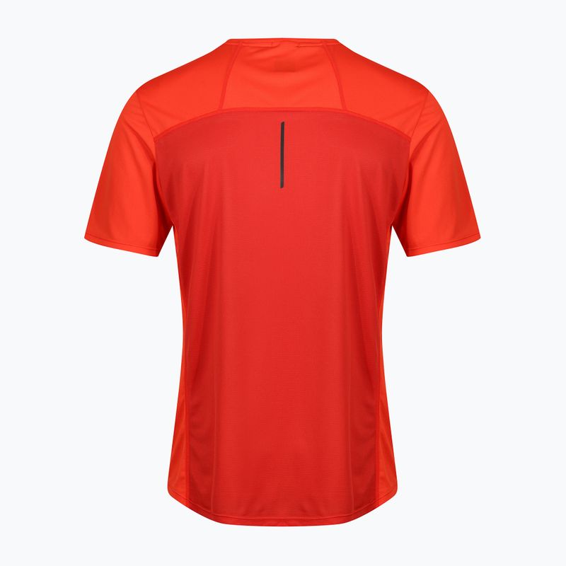 Herren Inov-8 Performance feuerrot/rotes Laufshirt 2