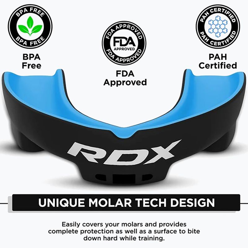 Kinder-Mundschutz RDX Mouth Junior blue 3
