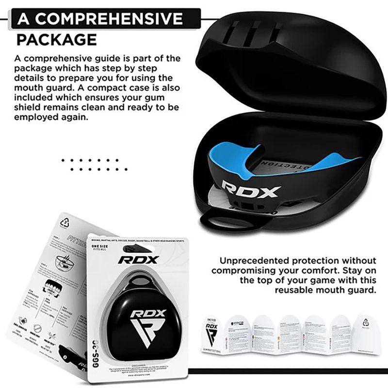 RDX-Mundschutz blau 4