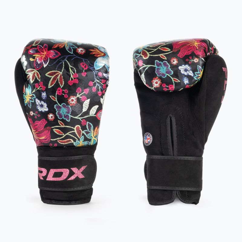 Boxhandschuhe RDX FL-3 schwarz-bunt BGR-FL3