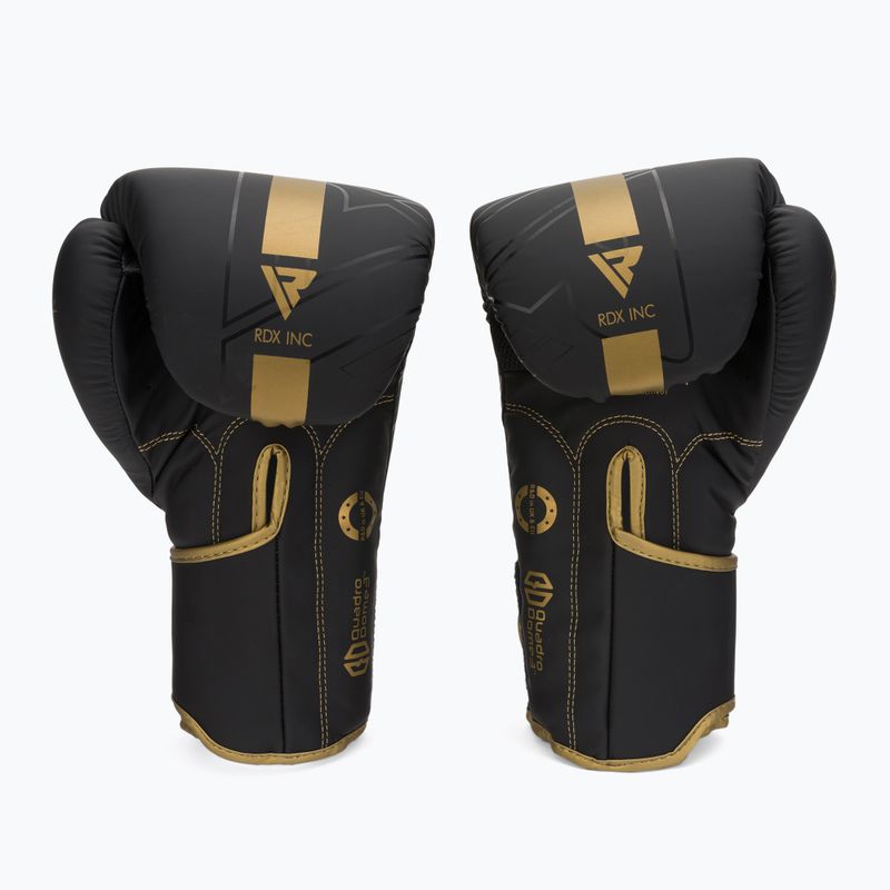 Boxhandschuhe RDX F6 schwarz-gold BGR-F6MGL 2