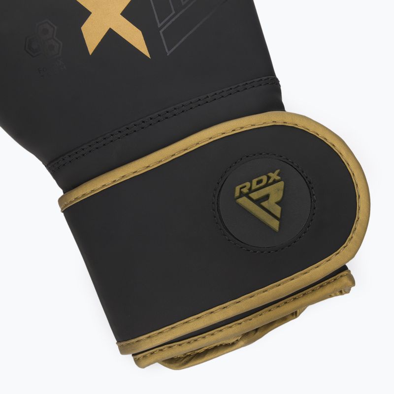 Boxhandschuhe RDX F6 schwarz-gold BGR-F6MGL 7