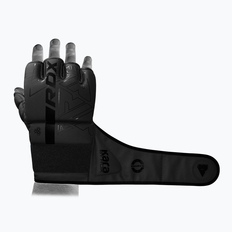 RDX Grappling Handschuhe F6 schwarz 4