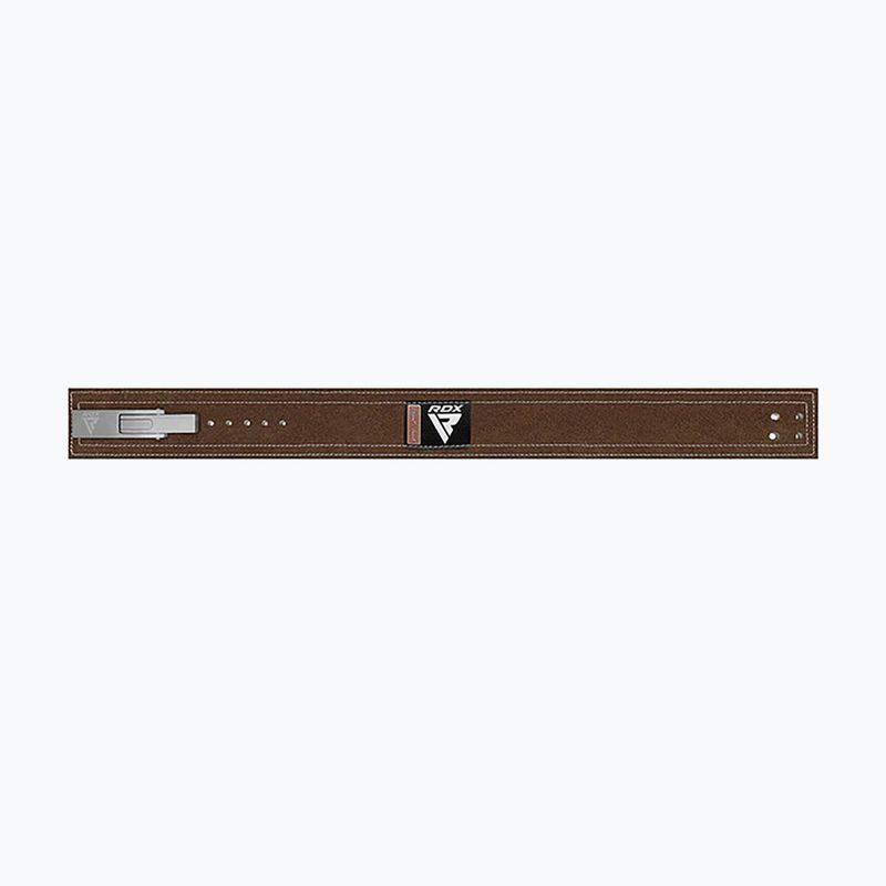 RDX Pro Liver Buckle Lth brauner Gewichthebergürtel 4