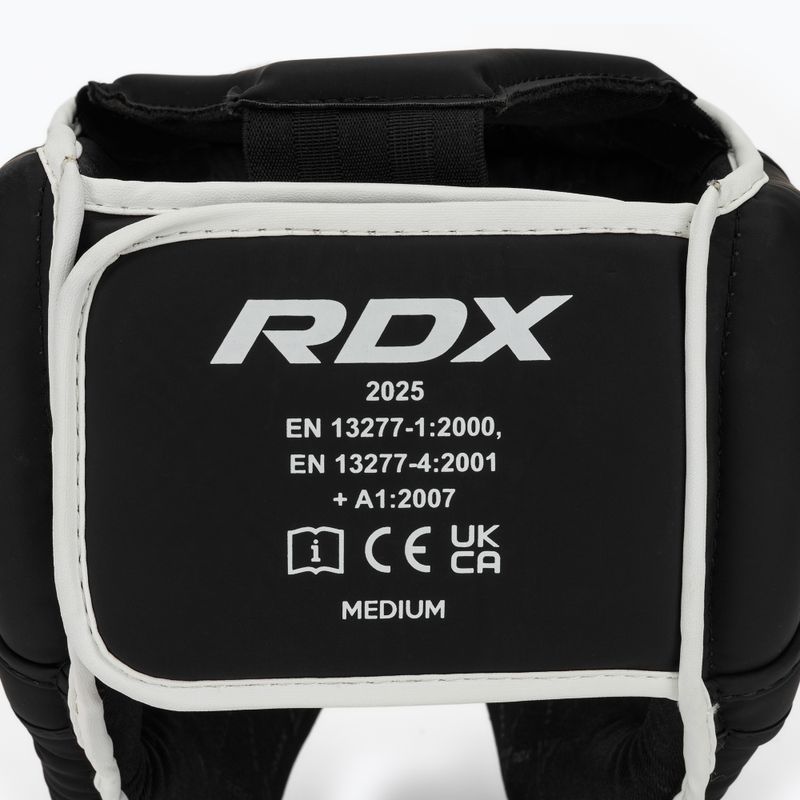 RDX F6 Kara Head Guard weißer Boxhelm 5