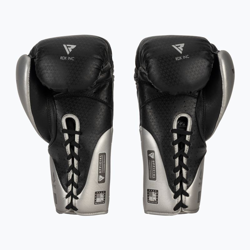 Boxhandschuhe RDX K1 Mark Pro Fight Boxing silver 3