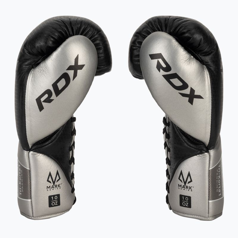 Boxhandschuhe RDX K1 Mark Pro Fight Boxing silver 4