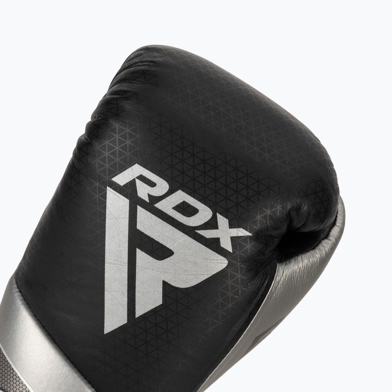 Boxhandschuhe RDX K1 Mark Pro Fight Boxing silver 5