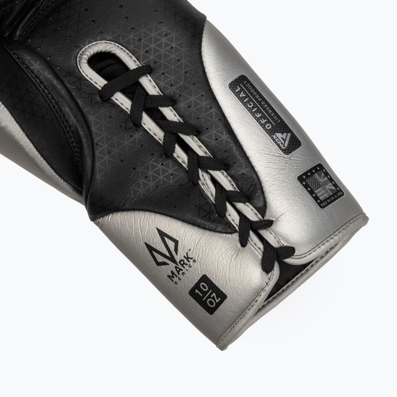Boxhandschuhe RDX K1 Mark Pro Fight Boxing silver 6