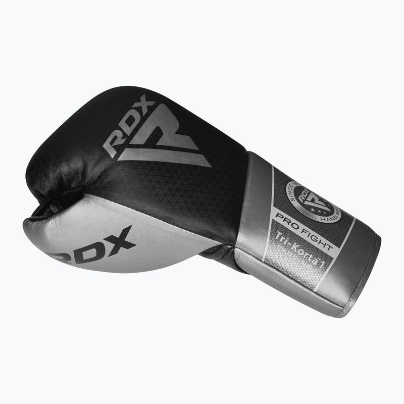 Boxhandschuhe RDX K1 Mark Pro Fight Boxing silver 3