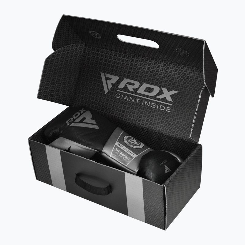 Boxhandschuhe RDX K1 Mark Pro Fight Boxing silver 8