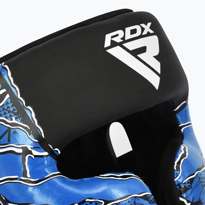 Boxhelm  RDX New Aura F17 Head black/blue 5