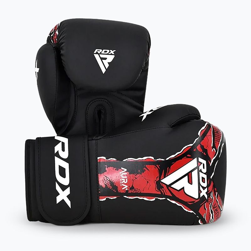 Boxhandschuhe RDX Boxing New Aura F17 black/red 2