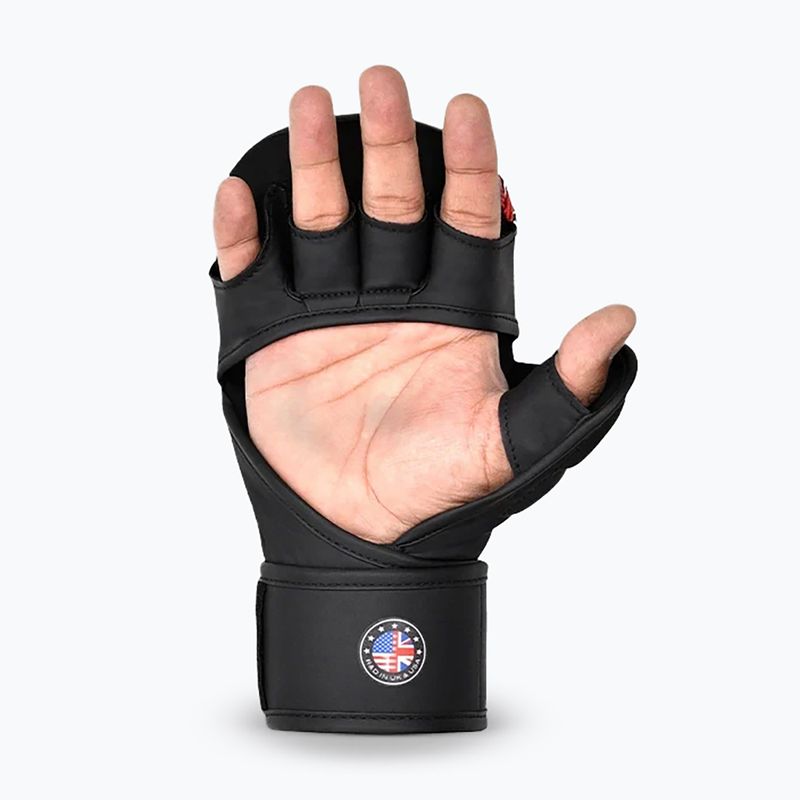 MMA-Handschuhe RDX Grappling Shooter New Aura F17 black/red 3