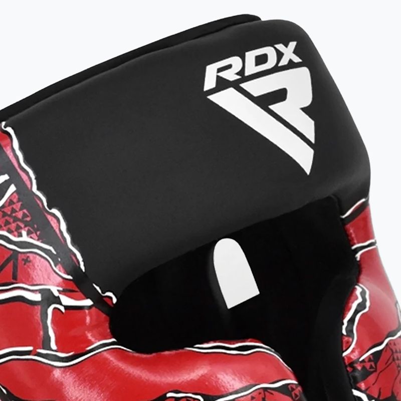Boxhelm  RDX New Aura F17 Head black/red 5