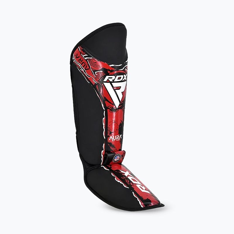 Schienbein- und Fußschützer RDX Instep New Aura F17 Shin black/red 3