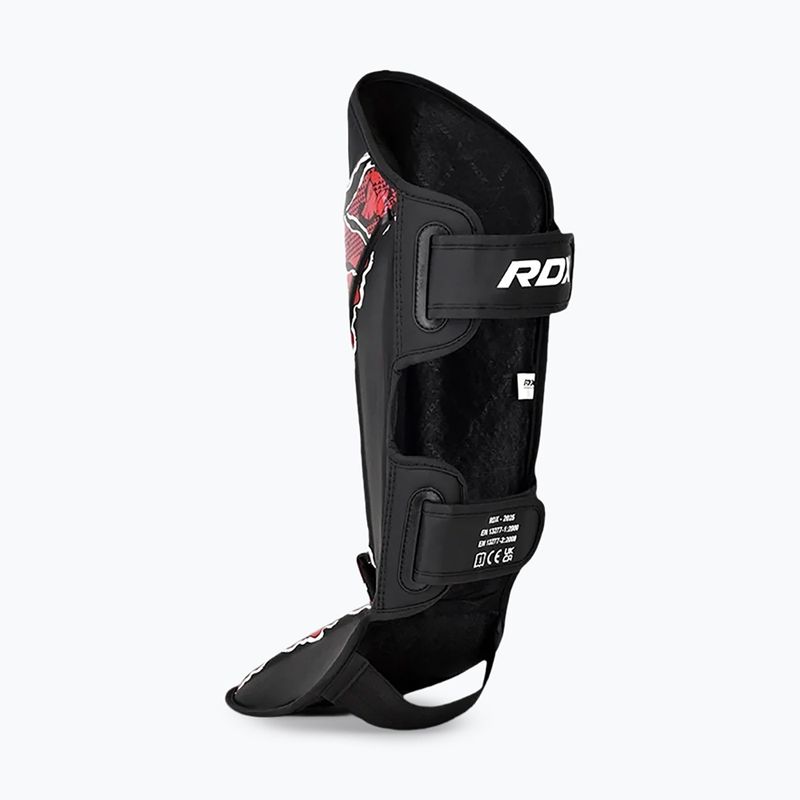 Schienbein- und Fußschützer RDX Instep New Aura F17 Shin black/red 5