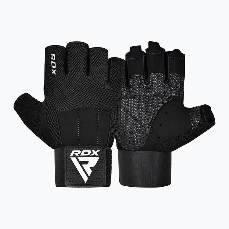 RDX Workout Gym Handschuhe W3B schwarz 3