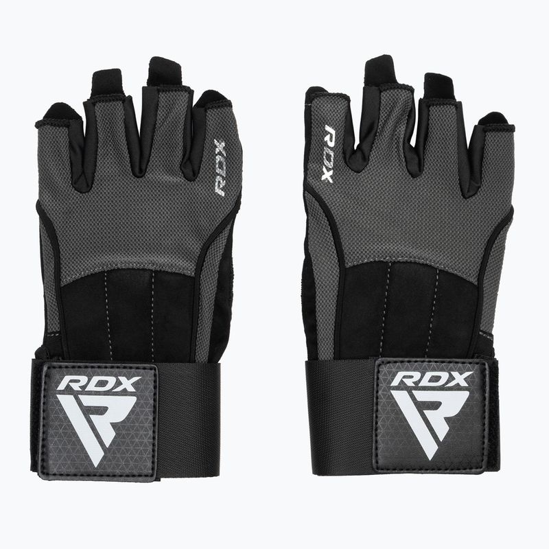 RDX Workout Gym Handschuhe W3G schwarz 2