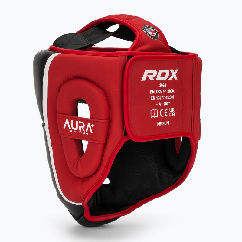 Boxhelm RDX Head Guard Aura Plus T-17 red 3
