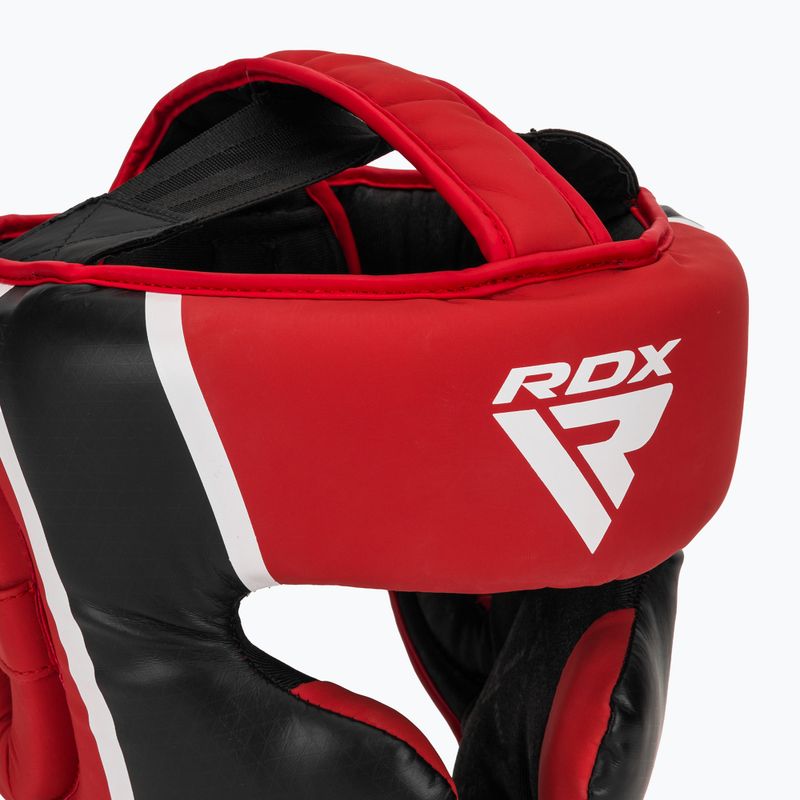 Boxhelm RDX Head Guard Aura Plus T-17 red 4