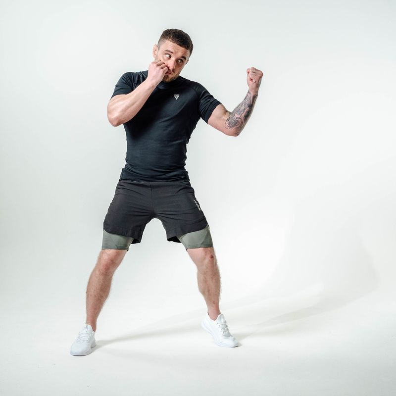 Trainingsshorts RDX T16 black/grey 10