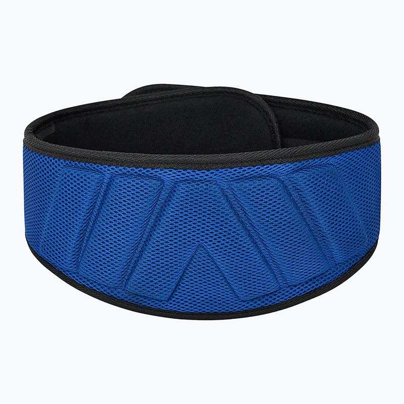 Gewichthebergürtel RDX Rx4 Weightlifting Belt blue 4