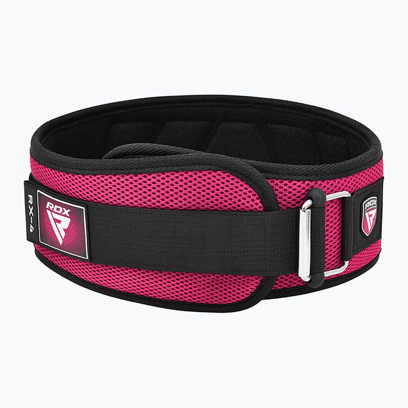 Gewichthebergürtel RDX Rx4 Weightlifting Belt pink 2