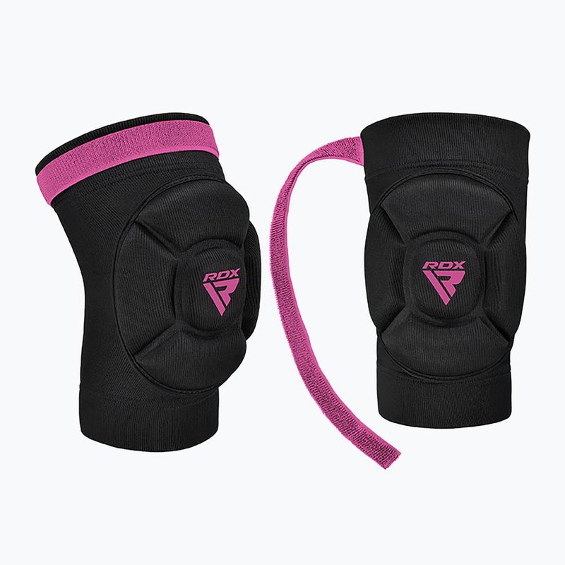 RDX K5 Hosiery Knee Foam Knieschützer schwarz/rosa 3
