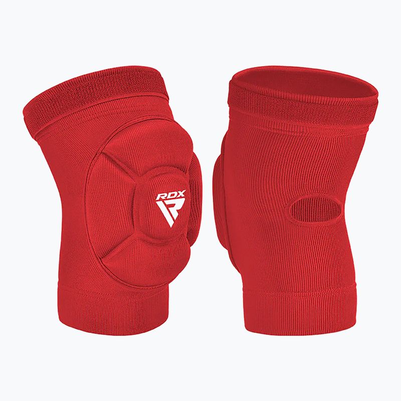 RDX K5 Hosiery Knee Foam Knieschützer rot/weiß 2