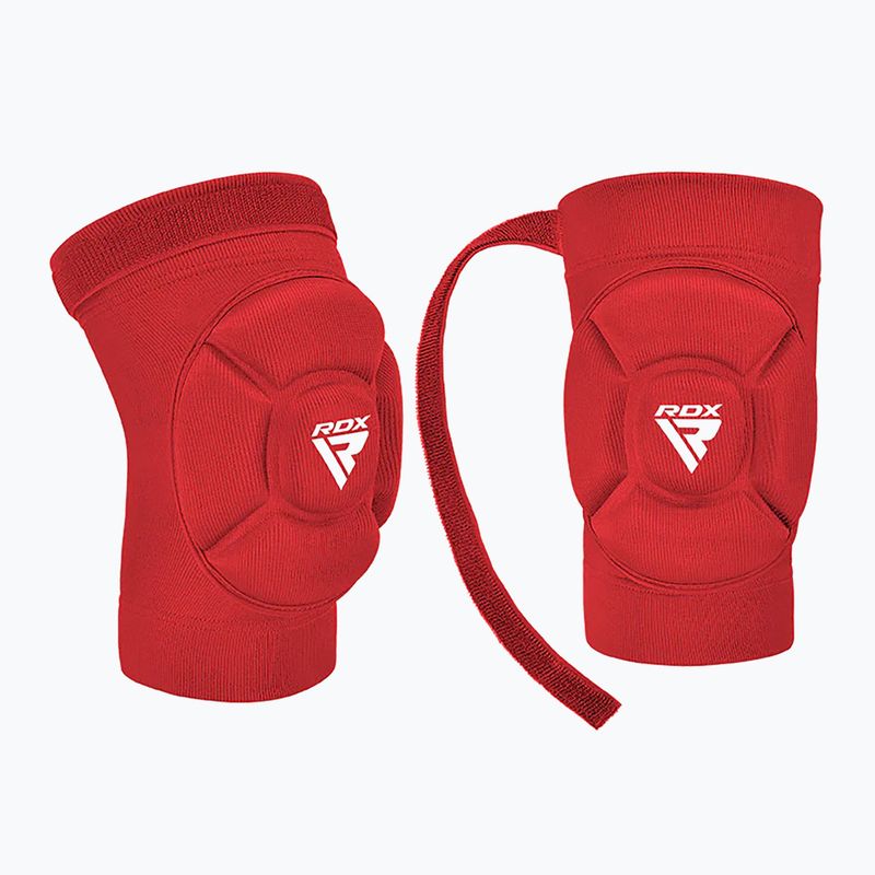 RDX K5 Hosiery Knee Foam Knieschützer rot/weiß 3