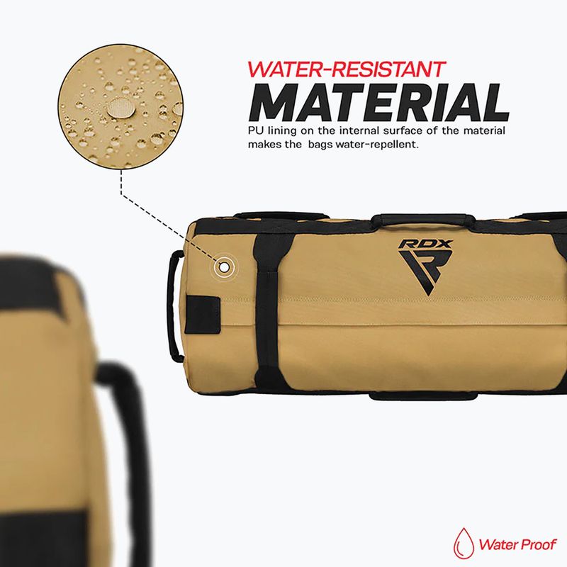 RDX Fitness Sand khaki Boxsack 8