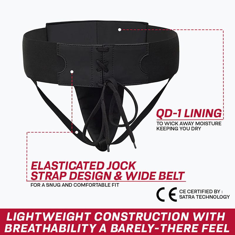 Leistenschutz RDX T15 Groin Guard black 6