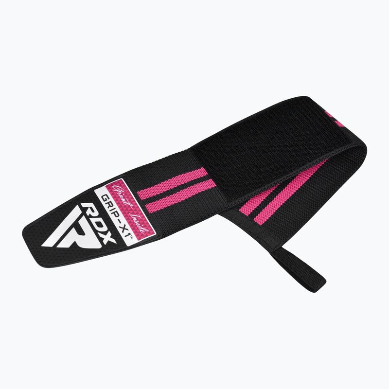 Handgelenkstütze RDX WR11 Gym Wrist Wrap schwarz/rosa 3