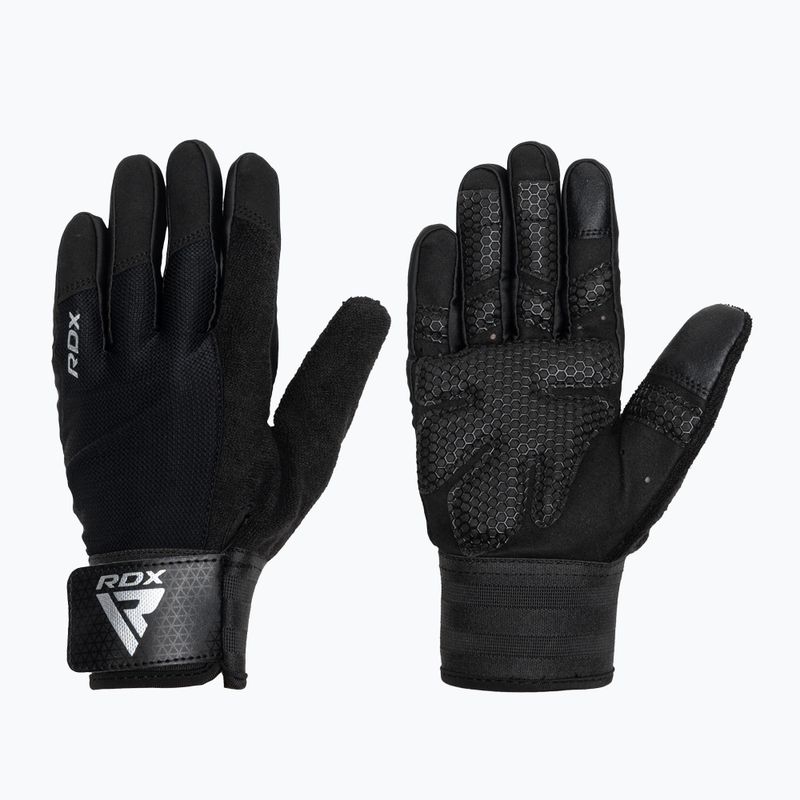 RDX W1F Full Finger Trainingshandschuhe schwarz