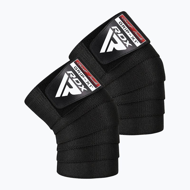 RDX Gym Knee Wraps K1 schwarz 5