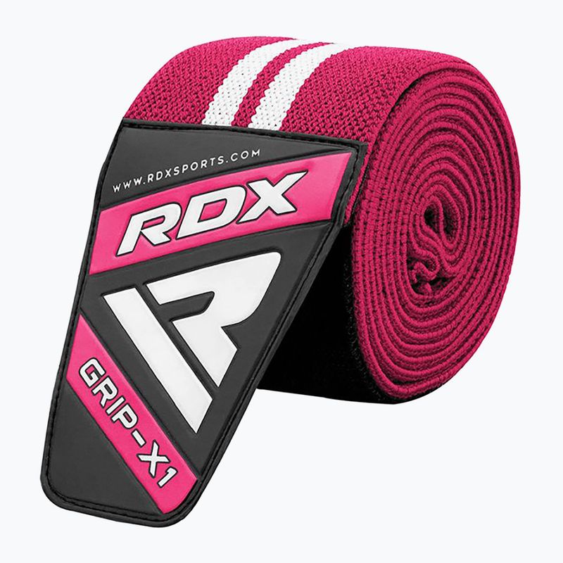 RDX Gewichtheben Gym Knee Wrap rosa